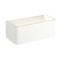 Endon 55592 Slater Textured White Up and Down Wall Washer Light 200 mm