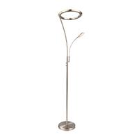 Endon 61133 Seville Satin Nickel Mother And Child Floor Lamp