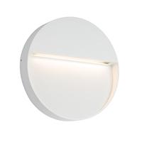 Endon 61836 Tuscana Outdoor Round Wall Light in White Paint