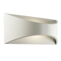 Endon 61866 Vulcan Outdoor Large Wall Light in White Paint