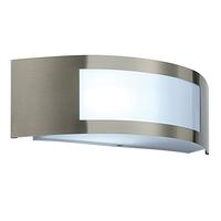 Endon 13933 Cameo Window Outdoor Wall Light in Brushed Stainless Steel
