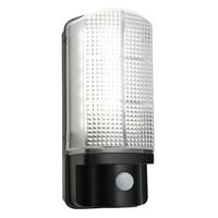 Endon 53710 Sella LED PIR Outdoor Wall Light in Black
