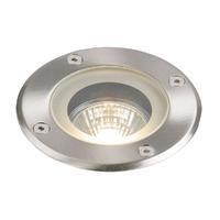 Endon GH98042V Pillar Outdoor Ground Recessed Light in Polished Stainless Steel