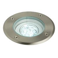 Endon 11094 Maxi Outdoor Ground Recessed Light in Polished Stainless Steel