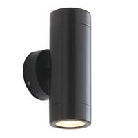 Endon ST5008BK Odyssey Outdoor Up and Down Wall Light in Black Paint