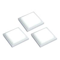 endon 52659 santo square under cabinet kit cool white