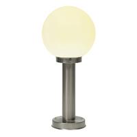 Endon 51673 Pallo Stainless Steel And Opal Outdoor Post Light IP44