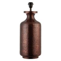 Endon 70444 Suri Table Lamp In Hammered Antique Copper - Base Only