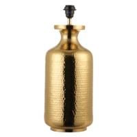 Endon 70440 Suri Table Lamp In Hammered Brass - Base Only