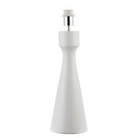 endon 69915 hapton table lamp in gloss white ceramic and chrome plate  ...
