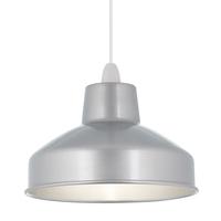 Endon NE-ASTON-AL Aluminium Silver Shade