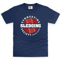 English Sledging Society Kid\'s T Shirt