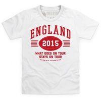 England Tour 2015 Rugby Kid\'s T Shirt