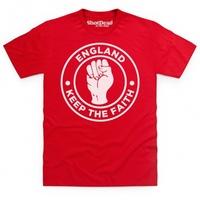England Keep The Faith T Shirt
