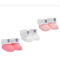 England 3 Pack Booties Baby