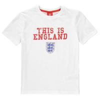 England 156 Football T Shirt Junior