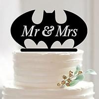 English letters acrylic wedding cake inserted fine decoration birthday cake inserted card