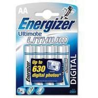 Energizer Ultimate Lithium Battery AA Pack of 4 626264