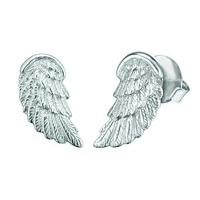 Engelsrufer silver wing stud earrings