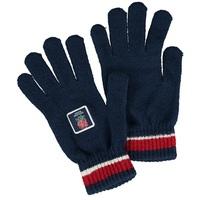 england knitted glove navy