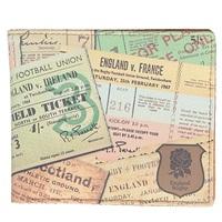 England Heritage Montage Printed Leather Wallet