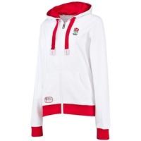 England Classics Collection Full Zip Hoodie - White - Womens
