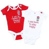 england rfu 2pk bodysuit 912 months