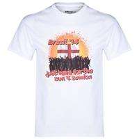 England Sun & Samba T-Shirt White