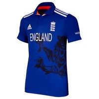 England Cricket ODI Shirt Royal Blue