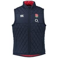 england rugby padded gilet navy