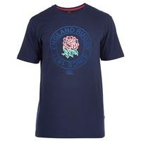 England Uglies Graphic Cotton T-Shirt Navy