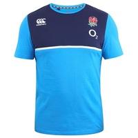 England Cotton Training T-Shirt - Kids Blue