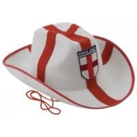 england felt hat with st george embroidered badge