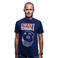 Enfant Terrible T-Shirt // Navy Blue 100% cotton