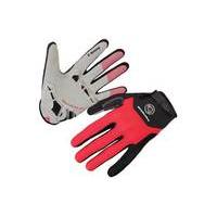 Endura Singletrack Plus Glove | Red - L