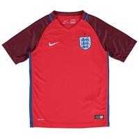 England Away Shirt 2016 - Kids, Red