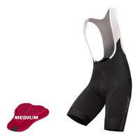 endura pro sl bib shorts medium pad lycra cycling shorts