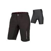 Endura Singletrack III Baggy Short With Liner | Black - L