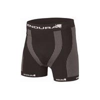 endura engineered padded boxer black s