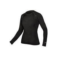 Endura Women\'s Baa Baa Merino Long Sleeve Base Layer | Black - XL