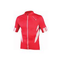 Endura FS260 Pro Jetstream Short Sleeve Jersey | Red - XL