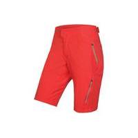 endura womens singletrack lite short ii red l