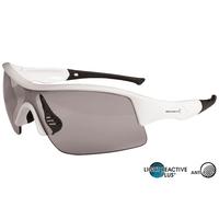 Endura Benita Anti Fog Light Reactive Glasses | White