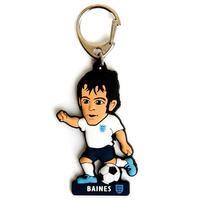 England F.A. PVC Keyring Baines