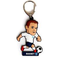 England F.A. PVC Keyring Rooney