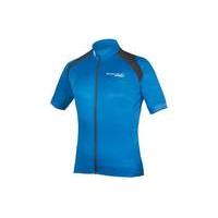 endura hyperon short sleeve jersey blue xxl