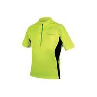 endura xtract ii short sleeve jersey yellow xl