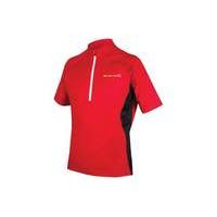 endura xtract ii short sleeve jersey red xxl