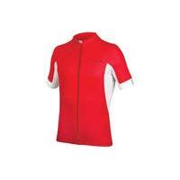 endura fs260 pro iii short sleeve jersey red xxl