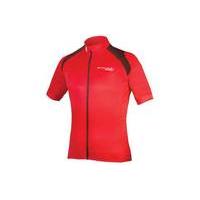 endura hyperon short sleeve jersey red xxl